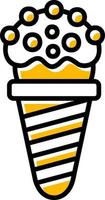 diseño de icono creativo de cono de helado vector