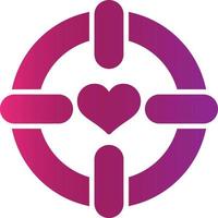 Target Creative Icon Design vector