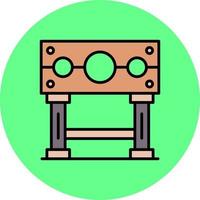 Pillory Creative Icon Design vector