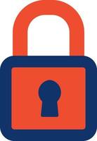 Padlock Creative Icon Design vector