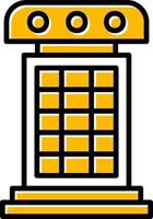 Call Box Creative Icon Design vector