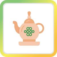 Teapot Creative Icon Design vector