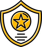 Sheriff Creative Icon Design vector