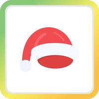 Santa Hat Creative Icon Design vector