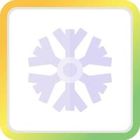 Snowflake Creative Icon Design vector