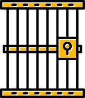 Jail Creative Icon Design vector