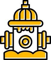 Fire Hydrant Creative Icon Design vector