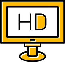 Television Creative Icon Design vector