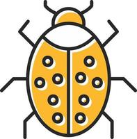 Bug Creative Icon Design vector