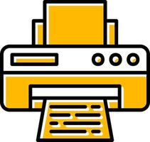 Printer Creative Icon Design vector