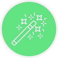 Magic Wand Creative Icon Design vector