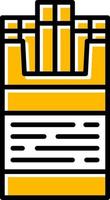 Cigarette Creative Icon Design vector