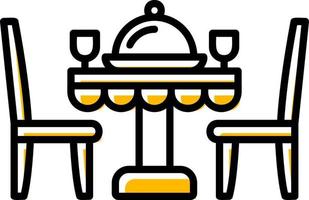 Dinner Creative Icon Design vector