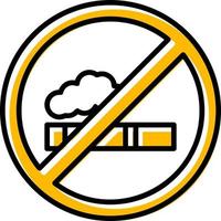 No Smoke Creative Icon Design vector