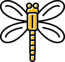 Dragonfly Creative Icon Design vector