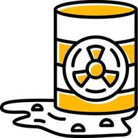 Toxic Waste Creative Icon Design vector