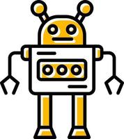 Robot Creative Icon Design vector