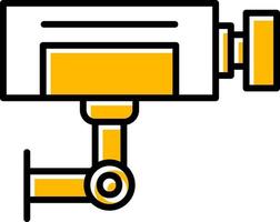 diseño de icono creativo de cámara cctv vector