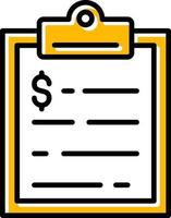 Daily Report Creative Icon Design vector