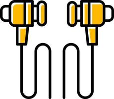 Earphone Creative Icon Design vector