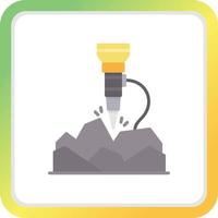 Mining Creative Icon Design vector