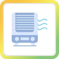 Air Purifier Creative Icon Design vector