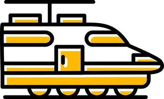 diseño de icono creativo de tren vector