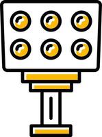 Light Creative Icon Design vector