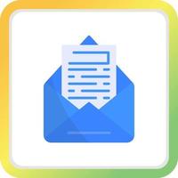 Mail Creative Icon Design vector