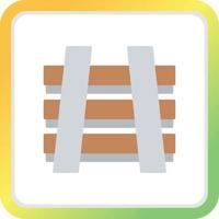 Railway Creative Icon Design vector