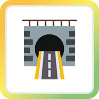 Tunnel Creative Icon Design vector