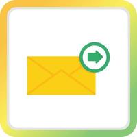 Forward Creative Icon Design vector