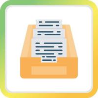 Document Creative Icon Design vector
