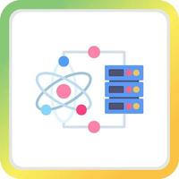 Data Science Creative Icon Design vector