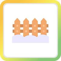 Fence Creative Icon Design vector