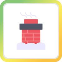 Chimney Top Creative Icon Design vector