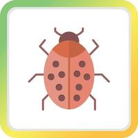 Bug Creative Icon Design vector