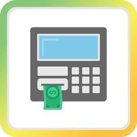 Atm Creative Icon Design vector