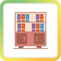 Shelving Creative Icon Design vector