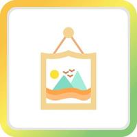 Frame Creative Icon Design vector