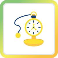 diseño de icono creativo de reloj de bolsillo vector