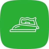 Iron Creative Icon Design vector
