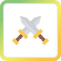 Swords Creative Icon Design vector