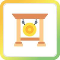 Gong Creative Icon Design vector