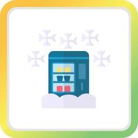 Vending Machine Creative Icon Design vector