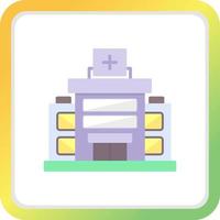 Hospital Creative Icon Design vector
