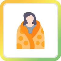 Blanket Creative Icon Design vector