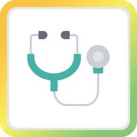 Stethoscope Creative Icon Design vector