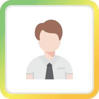 Worker Creative Icon Design vector