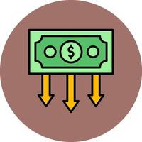 Inflation Creative Icon Design vector